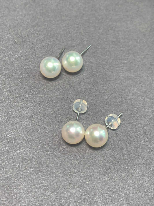 MT20250004 8-8.5mm Akoya Saltwater Pearl Earrings